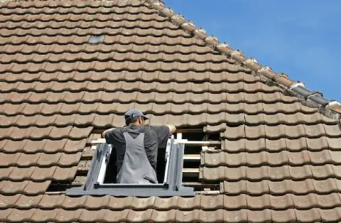 Pose de velux - Saint-Paul-en-Pareds